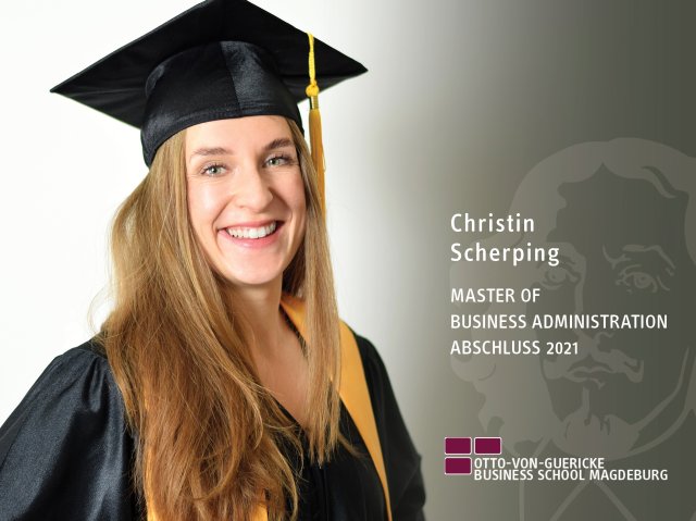 Christin Scherping (BBA/MBA-Abschluss 2021)